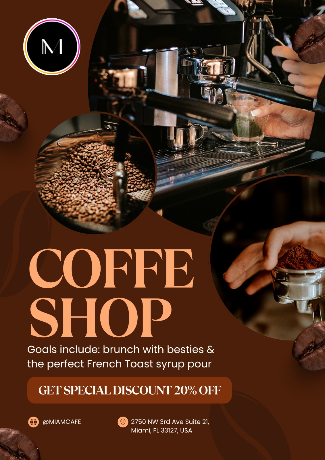 Miam Café — 20% Off Launch